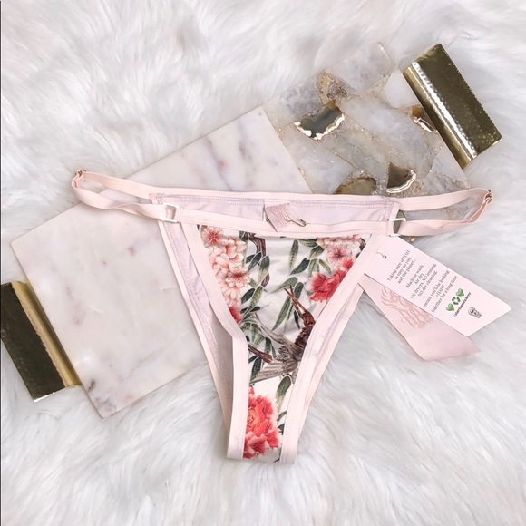 HAH Other - HAH FLORAL HIPSTER BIKINI BOTTOMS